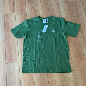 Adidas Originals Trefoil essential tech olive Men's Tee